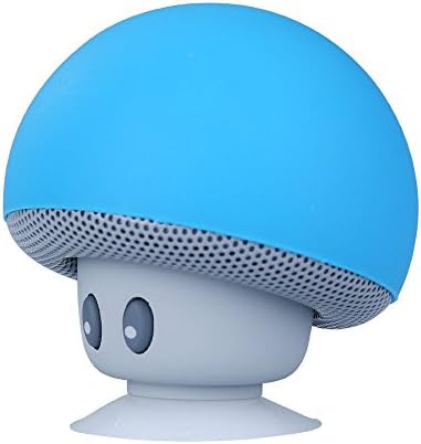 WAYMAY Mini Mushroom Portable Wireless Bluetooth V3.0 Wireless Stereo Speaker Hands Free Speakerphone with Built-in Mic For iPhone/iPad/Laptop/Android cellphone