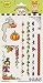 Glittersticker Borte Herbst Halloween gross SA 953059