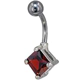 Belly Navel Rings Deep Amber Princess Cz Rhinestone Beaded Bangle Bracelets Belly Navel Ring Body...