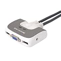 IO Gear MiniView Micro USB Plus KVM Switch - GCS632U