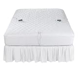 Sunbeam White Mattress Pad - Full