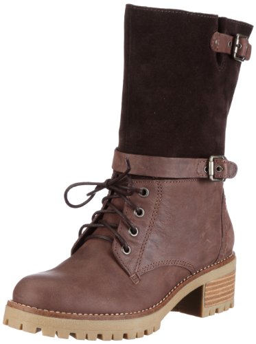 ESPRIT Cristal Buckle Boot X05591, Damen Stiefel, Braun (chestnut 291), EU 39