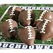Chocolate Dipped Stawberry Footballs 15 Strawberries Great for Father's Day, Superbowl, Football Parties