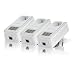 Devolo - dLan 200 AV Smart + - Pack de 3 Adaptateur CPL HomePlug avec prise int�gr�e - 200 Mbps