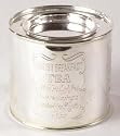 English Round Tea Caddy