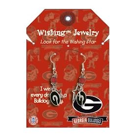 University of Georgia Wishing Earrings