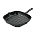 Chasseur Cast Iron 26cm Square Grill Pan Matt Black