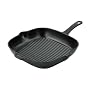 Chasseur Cast Iron 26cm Square Grill Pan Matt Black