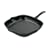 Chasseur Cast Iron 26cm Square Grill Pan Matt Black