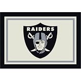 NFL Spirit Oakland Raiders Football Rug Size: 5'4 x 7'8