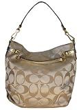 Authentic Coach Signature Brooke Large Hobo Bag 16619 Light Khaki/Gold