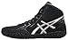 ASICS Men's Aggressor 3 Wrestling Shoe, Black/Silver, 10.5 M US