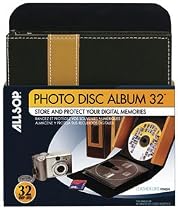 Allsop 28769 Photo Disc Album [brown Faux Leather]
