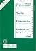 Fao Trade Yearbook, 1996 (Fao Trade Yearbook/Annuaire Fao Du Commerce/Anuario Fao De Comercie)