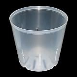 Orchid Pot - 5 inch - Clear Slotted - 10 pack