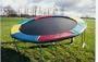 12 Foot Magic Circle Round Trampoline With Deluxe Pads