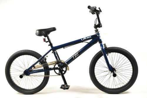 Vibe 720 2010 BMX Bike Blue – 3PC Crank Gyro, 48h Alloy Wheels, u Brake, 4 x Stunt Pegs