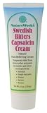 Nature Works - Swedish Bitters Capsaicin Cream, 4 oz cream