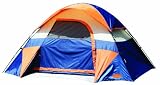 Texsport Alta Vista 3 Person Square Dome Tent (Blue/Gray, 8-Feet X 7-Feet X 48-Inch)