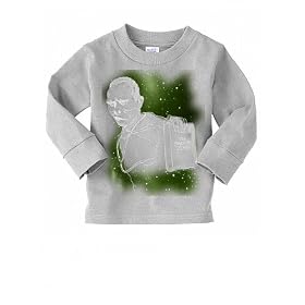 Twilight Zone – Pigman with book – Black Toddler Long Sleeve Tee