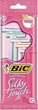 BIC Twin Select Silky Touch Twin Blade Shaver, Woman, 10-Count (Pack of 12)