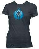 Burn Bright Burn Blue T-Shirt - Womens
