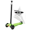 Maxi Kick Scooter - Lime Green with Pilot Stick Steering. Winner of the Oppenheim Toy Portfolio Gold and Platinum Seal Awards, 2009