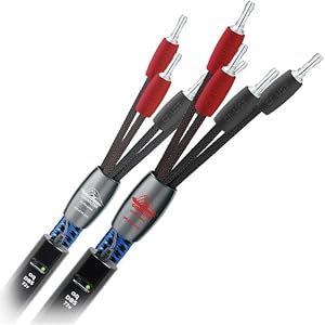 AudioQuest Gibraltar terminated speaker cable - UST plugs 10' (3.05m) pair - single bi-wire
