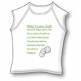 Why I Love Golf Jr. Miss Cap Sleeve