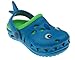 Capelli New York Shark Neon Toddler Girls Clog With Back Strap