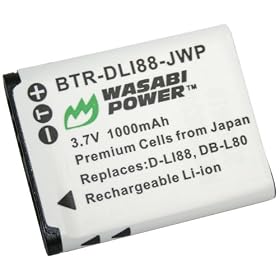 Wasabi Power Battery for Toshiba PX1686 and Camileo BW10