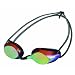 Arena Schwimmbrille Pure Mirror, black-red/yellow-black, 92356