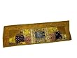 Designer Vintage Beaded Bronze and Maroon Table Runner Indian Decor