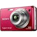 Sony Cyber-shot DSC-W230 12 MP Digital Camera with 4x Optical Zoom and Super Steady Shot Image Stabilization (Dark Red)