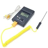 AW-Net 家庭用 デジタル 温度計 小型 サーモ メーター -50℃～700℃ K型 熱電対 セット