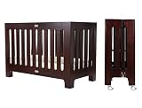BloomBaby Alma Papa Folding Crib in Cappuccino