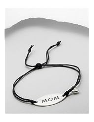 Message Cotton Bracelet In 92.5 Sterling Silver