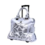 Caribbean Joe Emelia Rolling Giraffe Satchel