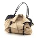 Beige and Black Trench Bag by Emin and Paul
