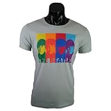 Logoshirt The Beatles Pop Art Slimfit Tee Shirt In Green
