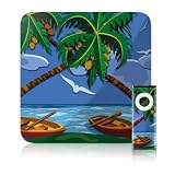 Island Paradise Design Apple TV Skin Decal Protective Sticker