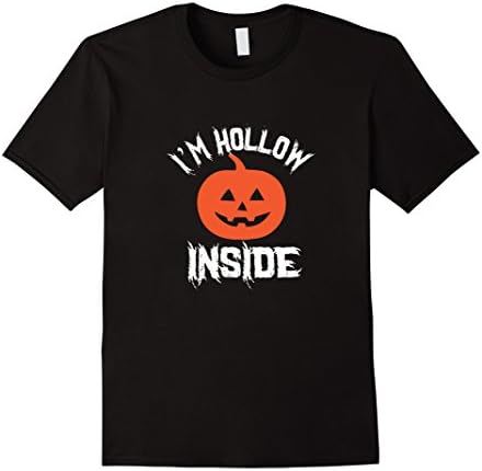 Men's I'm Hollow Inside t-Shirt Medium Black