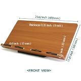 Rosemary Book Stand (23.6 X 11.8 Bookstand / Bookstands / Holder / Cookbook / Music)