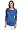 Calvin Klein Performance Women's Cowl Neck Hoodie, Marine Overdye, Small