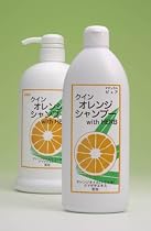 自然派波動クインオレンジシャンプーWith Herb（リンス イン） 400ml（写真右手前のタイプ）
