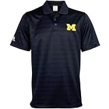 adidas Michigan Wolverines Navy Blue Left Chest Polo