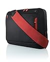 Belkin Kurier Notebook-Schutzhülle 43,2 cm (17 Zoll) kohlenschwarz/ weinrot