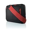 Belkin Kurier Notebook-Schutzh�lle 43,2 cm (17 Zoll) kohlenschwarz/ weinrot