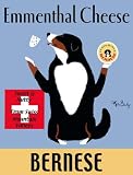 Bernese Emmenthal Cheese - Bernese Mountain Dog - fine limited edition print by Ken Bailey.