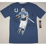 Peyton Manning Indianapolis Colts Reebok Youth Player Image T-Shirt - Youth-M